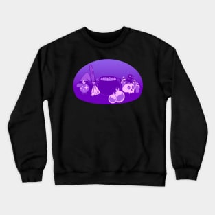 Witch Props (Purple) Crewneck Sweatshirt